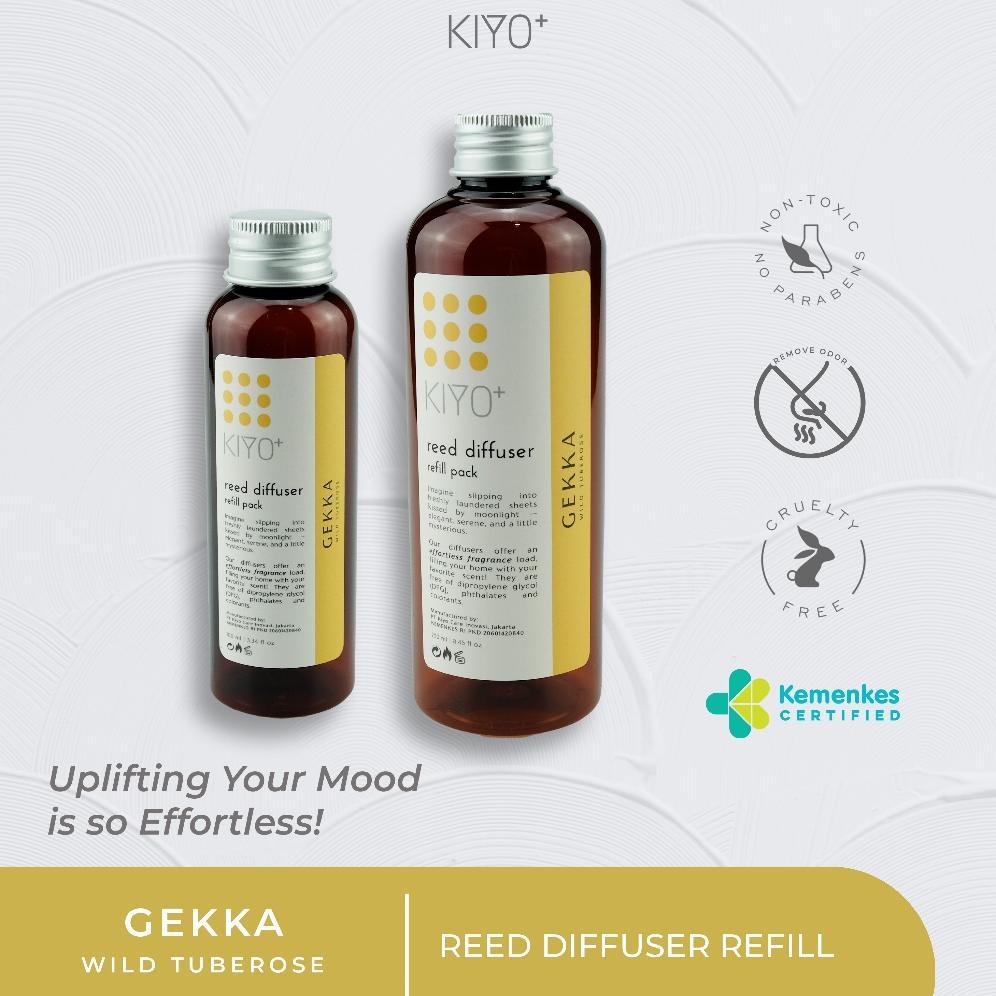 KIYO+ Reed Diffuser Refill GEKKA / Wild Tuberose