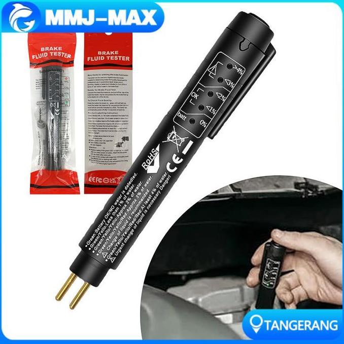 YOUEI Penguji Oli Rem Mobil, Alat Uji Oli Rem Mobil, Pengujian Kualitas Oli Rem Mobil 5 Indikator Le