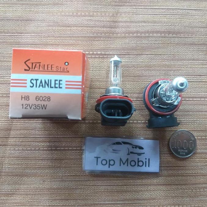 ALABASTER Bohlam Halogen H8 12V 35W 6028 merk Stanlee Star