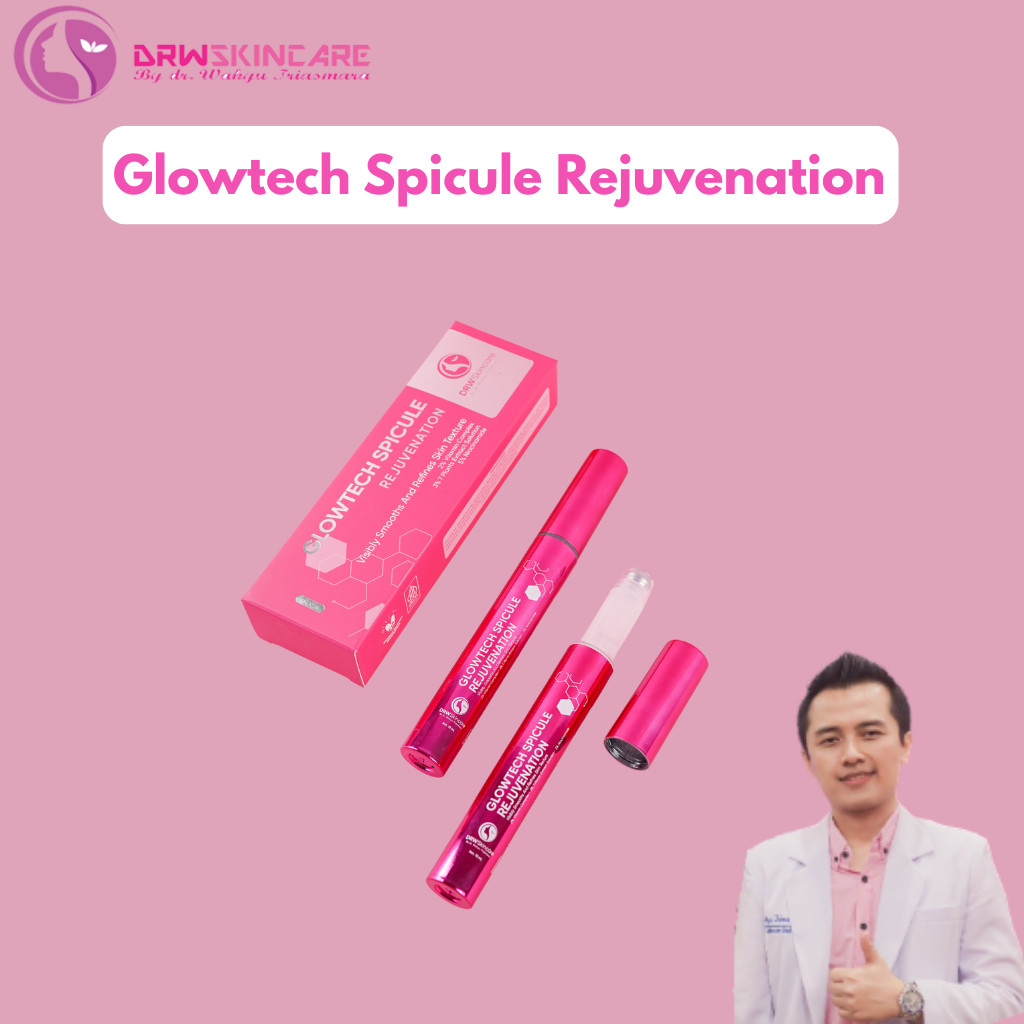 DRW Skincare Glowtech Spicule Rejuvenation Serum scar drw serum untuk wajah bopeng.
