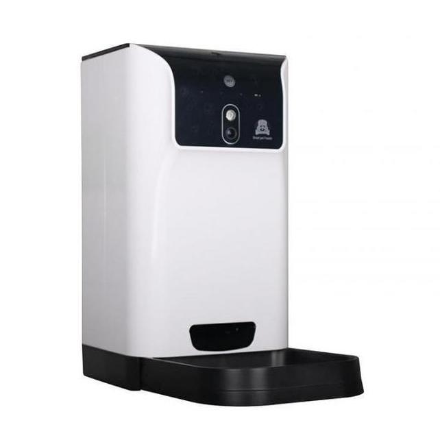 Pet Feeder Petecc Pf02 Automatic Smart Pet Feeder And Camera 6L Capa
