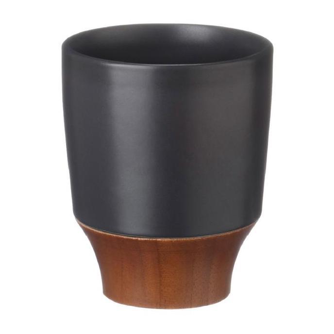 Cup / Gelas Teh & Kopi Jenggala Kendi 250 ml Hitam Kayu Promo Premium