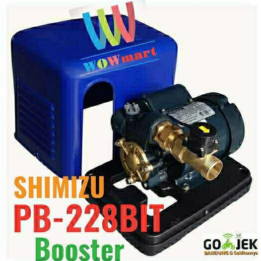 Pompa Dorong Shimizu Pb 228 Bit Booster Otomatis Water Heater Kran Dll Premium