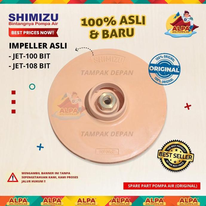 Impeller Shimizu Semi Jet-108 Bit (Original) Best Seller