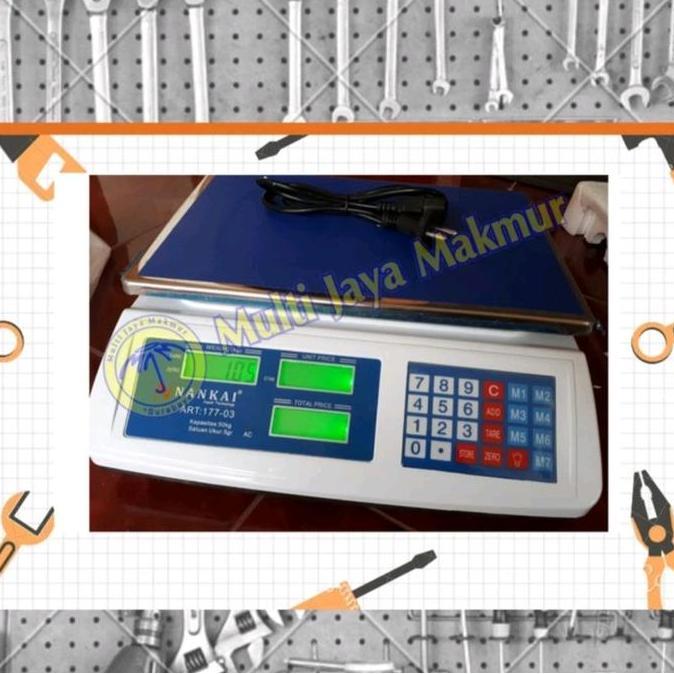 Timbangan 50 Kg Duduk Original Murah