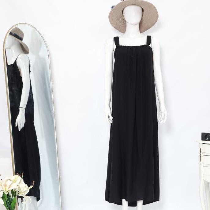 Daster Yukensi Tanpa Lengan Polos Busui Bumil Jumbo Bahan Katun Premium Viral Terbaru Kekinian Ibu K