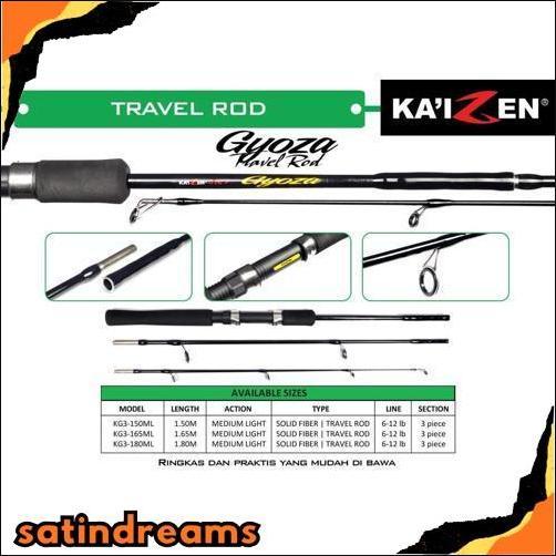 High Quality Rod Spinning Kaizen Gyoza Travel Rod
