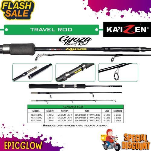 Unik Rod Spinning Kaizen Gyoza Travel Rod