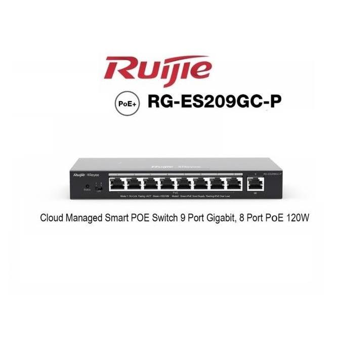Ruijie RG-ES209GC-P 9 port POE Switch