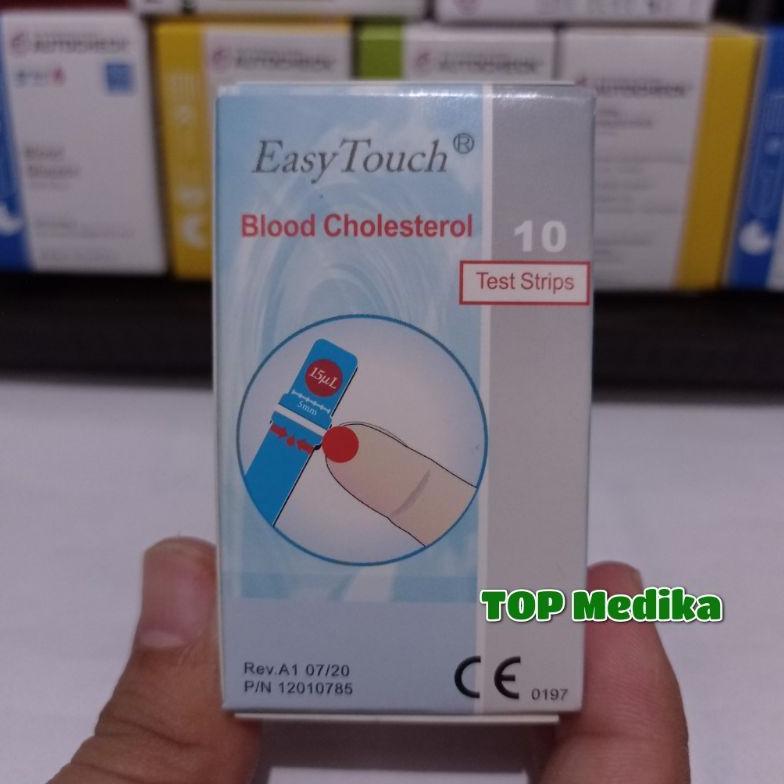 Strip Kolesterol Easy Touch Blood Cholesterol Test Strip