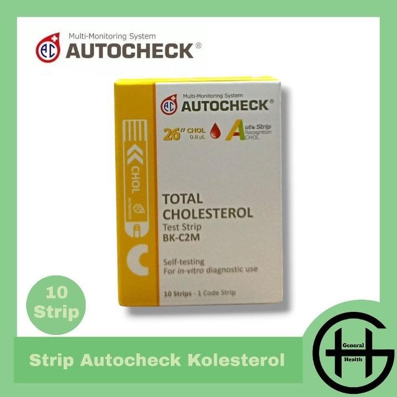 Strip Autocheck Kolesterol  Refill Autocheck Kolesterol Isi Ulang Autocheck Kolesterol