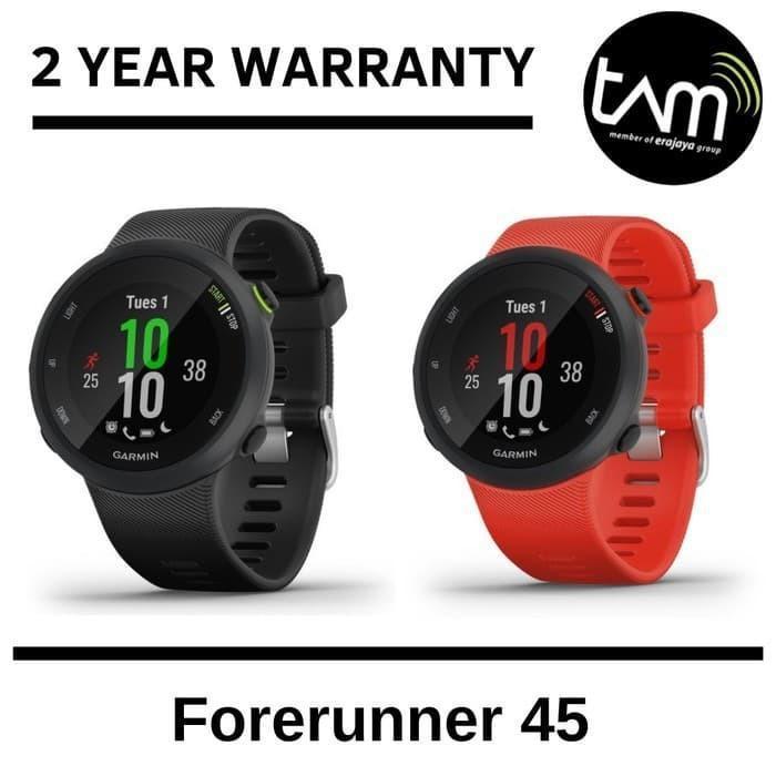 Garmin Forerunner 45 - Garansi Tam 2 Tahun Terlaris Best Quality 100% Original