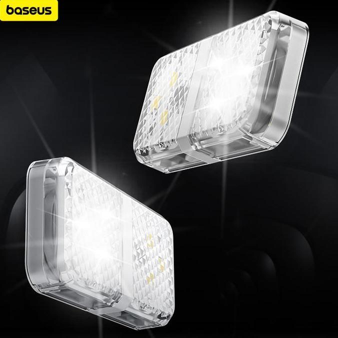 Baseus Door Open Warning Light Lampu Samping Mobil (2pcs/pack)