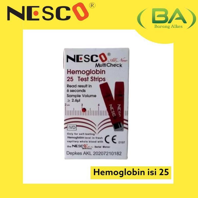 Strip Nesco HB  Strip Nesco Hemoglobin  Isi Ulang Nesco Hemoglobin