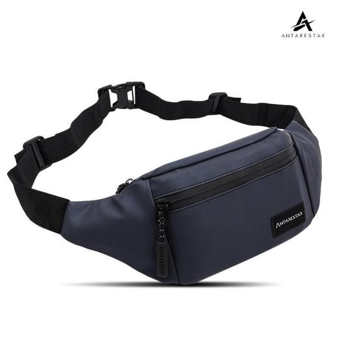 ANTARESTAR Official Tas Selempang Hitam Pria Wanita ANTARESTAR Crossbody Premium Pinggang