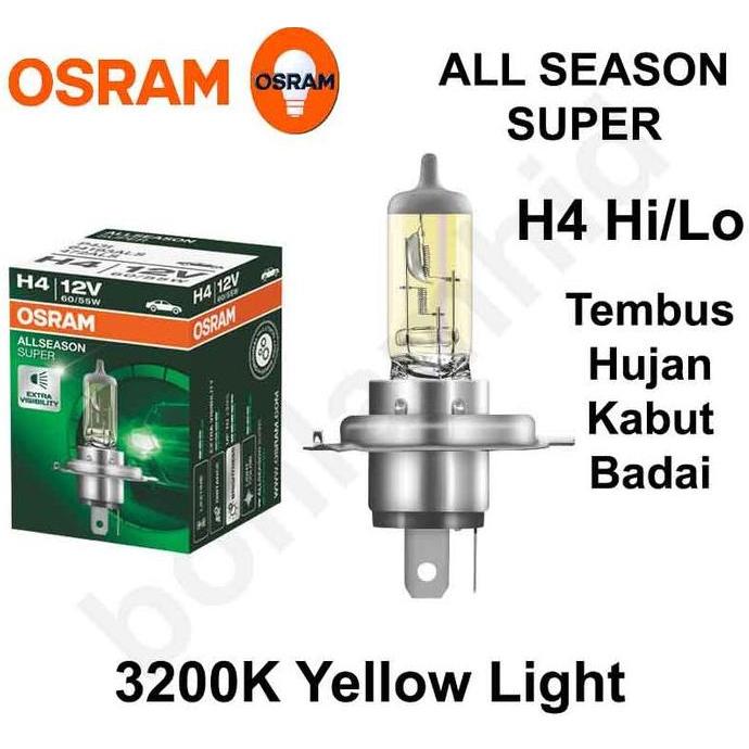 OSRAM ALL SEASON H4 HI/LO
