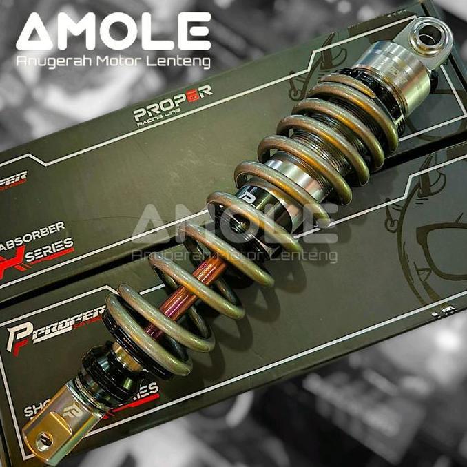 Shock Breaker ShockBreaker Belakang Proper Fitting 310 MM 330 MM Vario 125 150 Beat Scoopy Mio Mio J