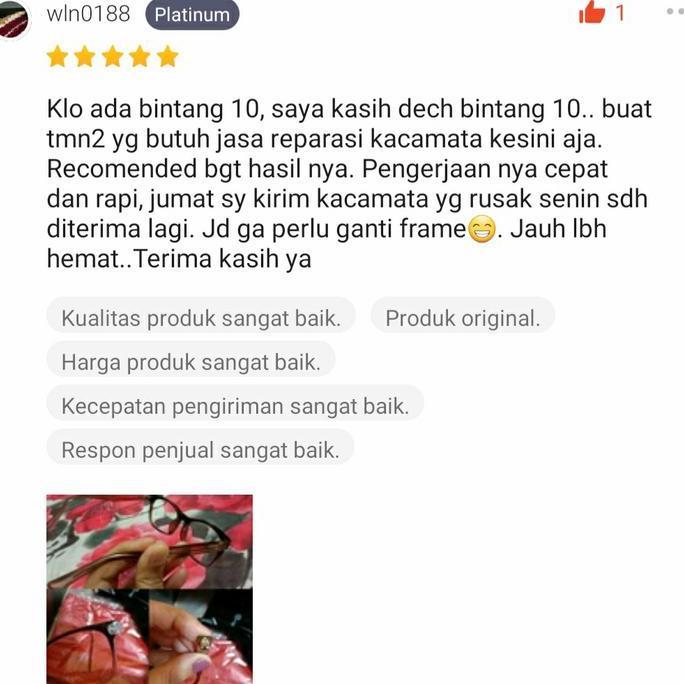 kacamata murah service frame patah Bandung