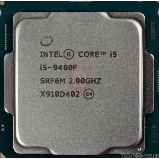Processor Intel Core I5 9400F Tray Lga 1151 Gen 9