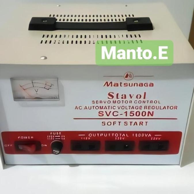 Stabilizer Matsunaga 1500 Watt / Stavol 1500 Watt Matsunaga 1500 W