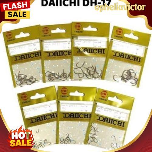 Premium Mata Kail Daichi "Dh-17" (Koi) (Brown Tanpa Lubang)