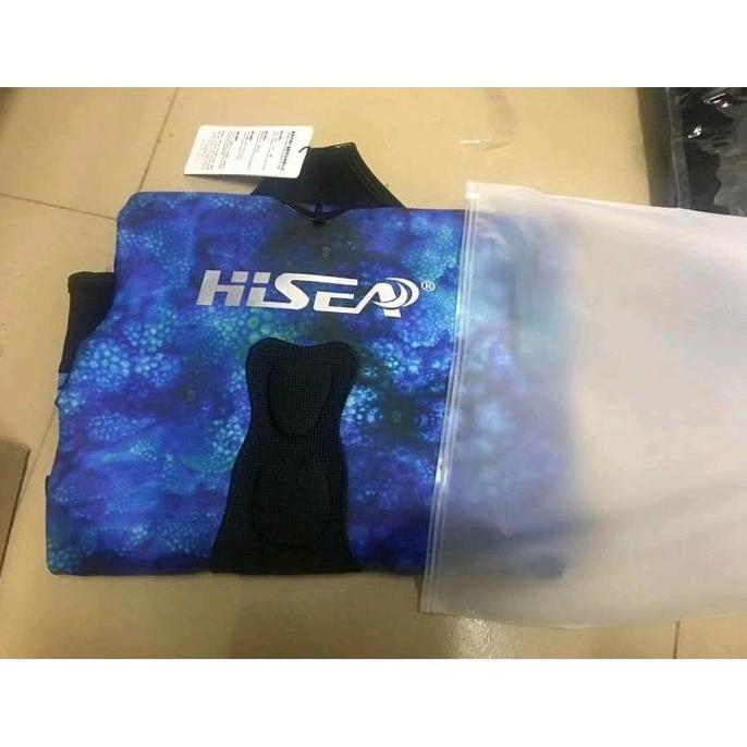 Miliki Wetsuit Hisea 1.5Mm Yamamoto Open-Cell Wetsuit Anti-Jellyfish Pakaian Selam Pria Untuk Scuba 