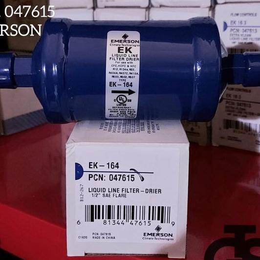 FILTER DRIER EK 164 1/2" FLARE EMERSON | FILTER DRYER EK-164 EMERSON