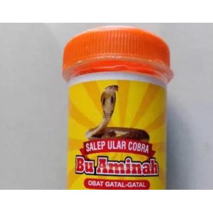 SALEP ULAR COBRA IBU AMINAH Menyembuhkan gatal-gatal basah, berair, menyenleh, nanah, dan gatal keri
