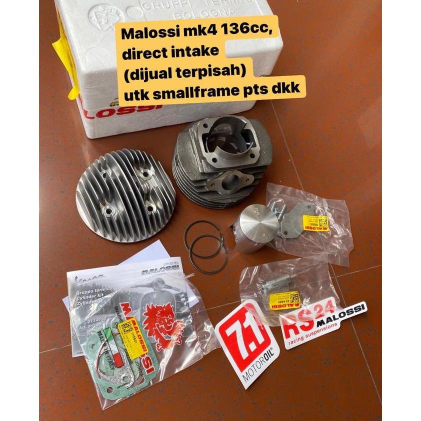 Blok set malossi MK4 - 136cc utk PTS dkk Terlaris