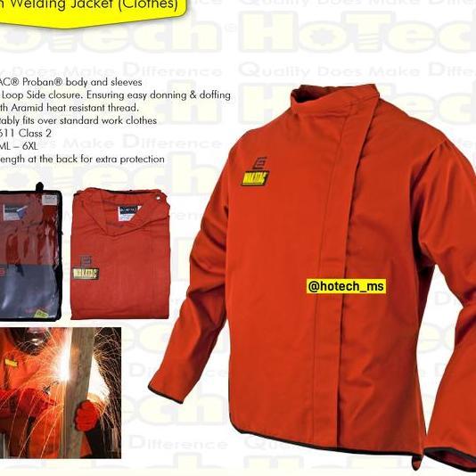 WELDING JACKET | ELLIOTTS WAKATAC JACKET | JAKET LAS ELLIOT WAKATAC