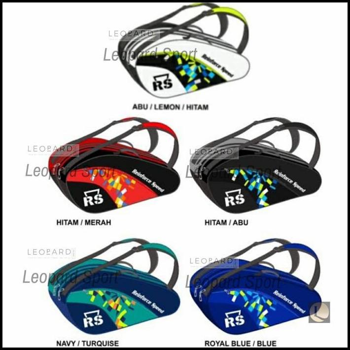 Tas Raket Badminton RS BT6 Player 20AF Navy Turquois / Tas Badminton best seller