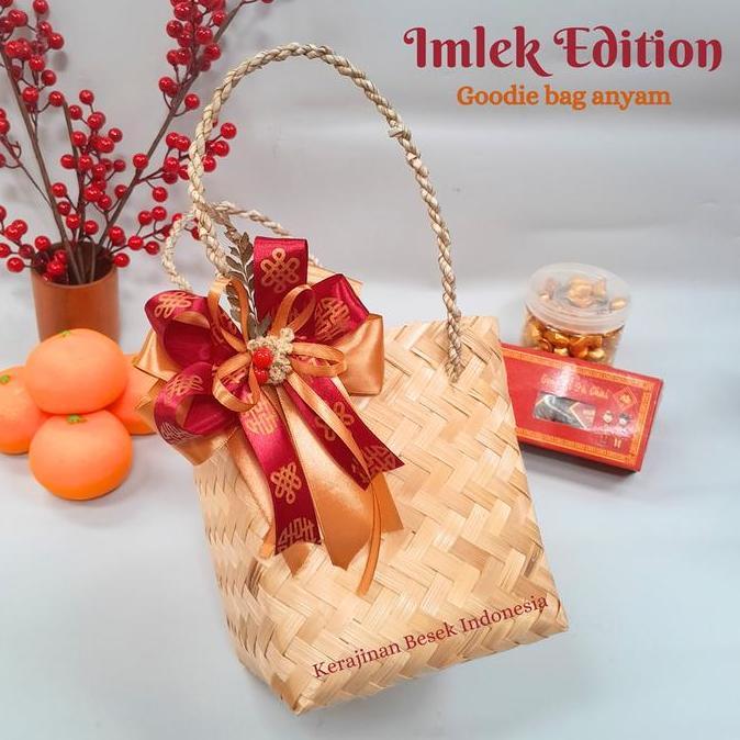 ___] GOODIE BAG HAMPERS IMLEK CNY & SANGJIT INCLUDE PITA TAS BESEK NAURAL PITA CHINESE Kue keranjang