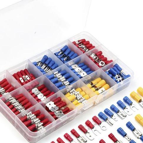 ALLEFIX KONEKTOR TERMINAL KABEL LISTRIK TEMBAGA 280PCS DENGAN SKUN - 6614