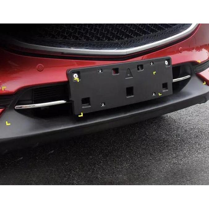 Chrome List cover front grill depan bawah Mazda CX5 CX8 2018-up