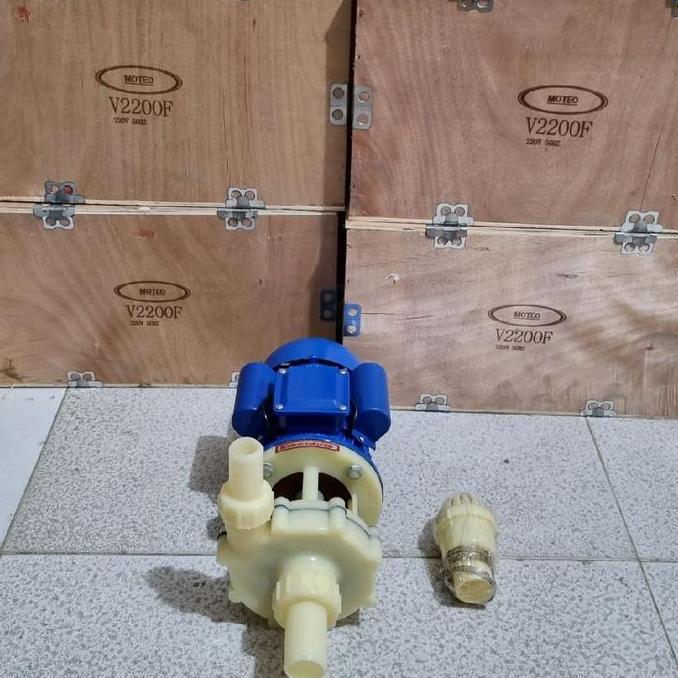 Pompa Kimia 40Fs20 Chemical Centrifugal Pump 2Hp 40 Fs 20 220Volt Moteo