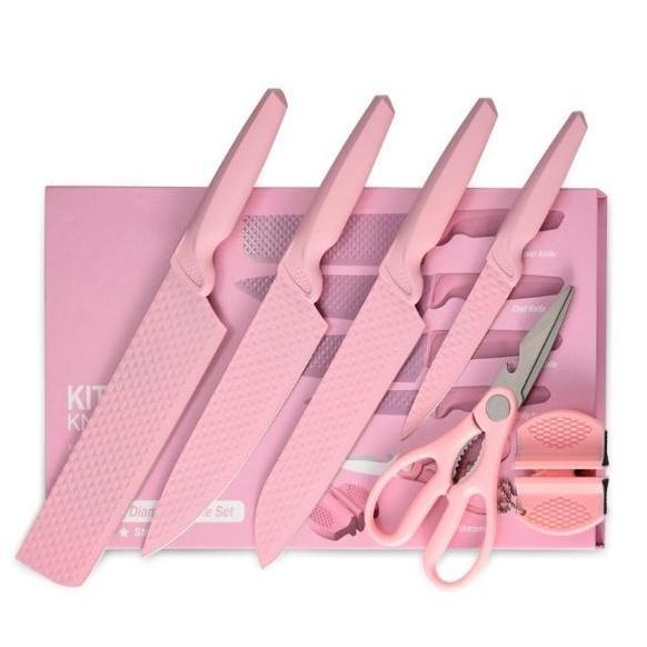 Diamond Knives Set Pisau Berlian Cookware Pisau Dapur