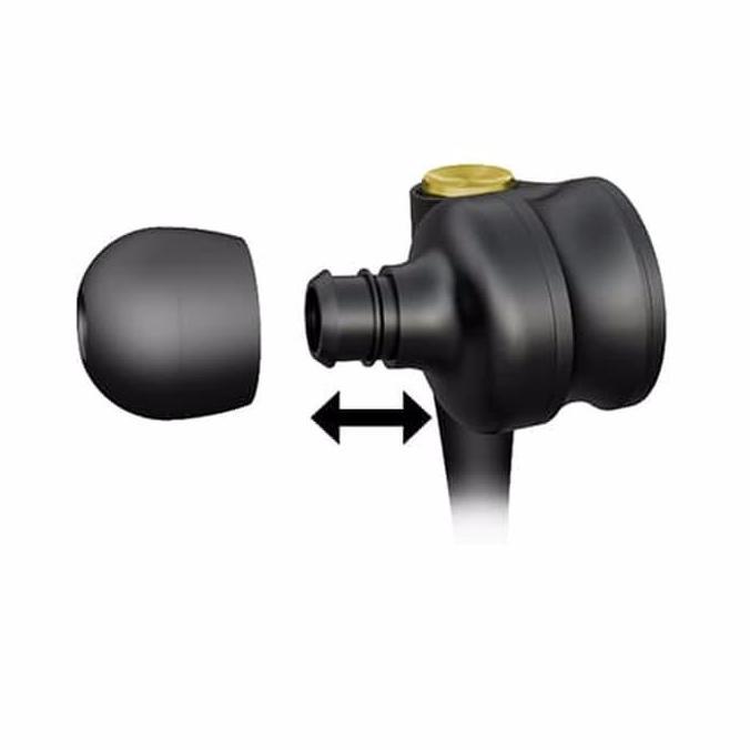 (Per Pasang) Radius Deep Mount Earpiece Size M - Earphone Tips Eartips