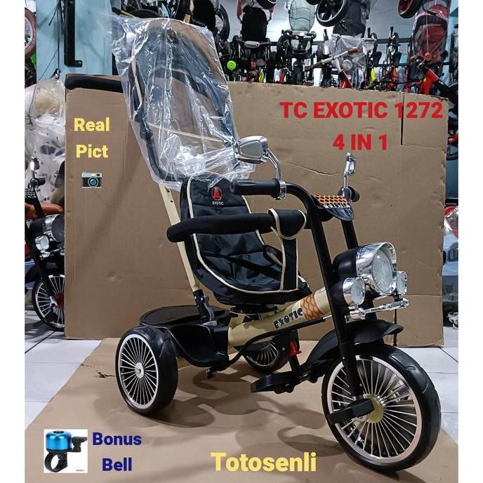Pasific Sepeda Anak Roda Tiga Tricycle Exotic Et-1272 Terbaru