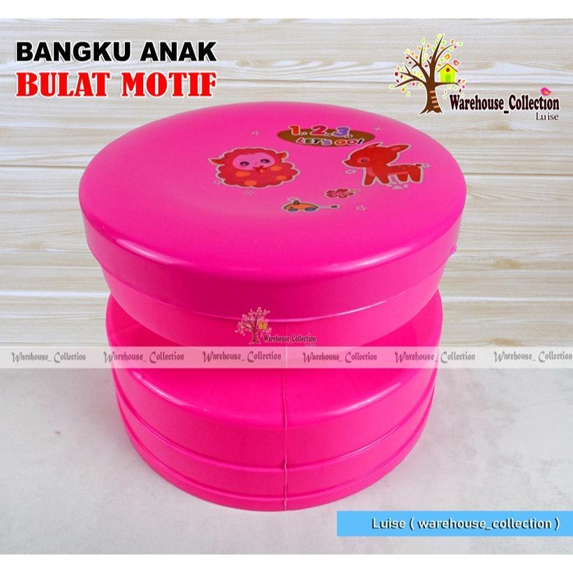 Kursi Plastik Pendek || Dingklik Plastik || Kursi Jongkok Bulat || Kursi Dapur Bulat || Bangku Plast