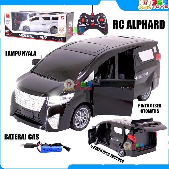Mobil Rc Alphard Pintu Otomatis Tutup Buka Baterai Charge