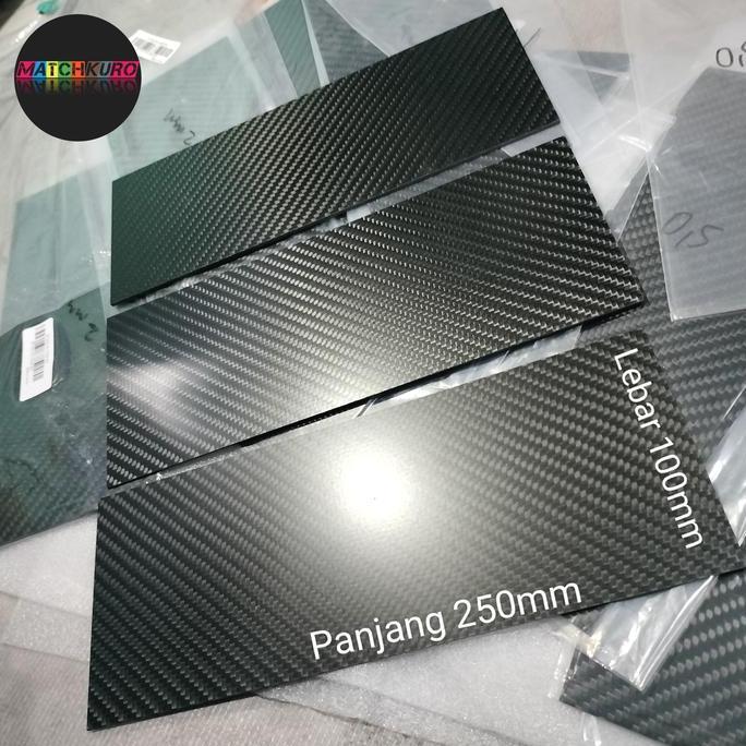 Karbon Fiber Lembaran Serat Papan Carbon Fibre Plate Sheet Membran