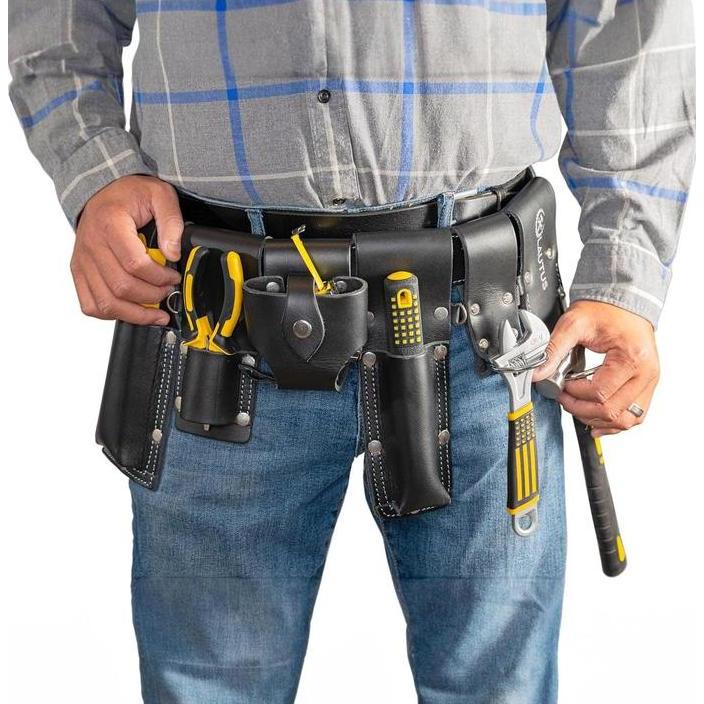 DUDLEY leather belt scaffolding - ikat pinggang scaffolding kulit