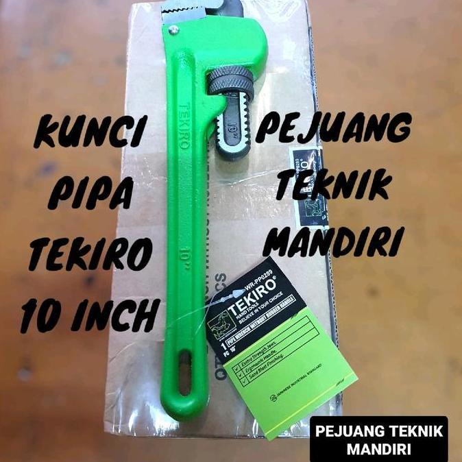 BEAM KUNCI PIPA TEKIRO 10 INCH / KUNCI LEDENG TEKIRO 10" / PIPE WRENCH TEKIRO 10 INCH