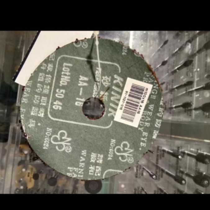 MYORINKA Fibre Abrasive Disc Amplas Bulat Fiber 5 inch CC 16