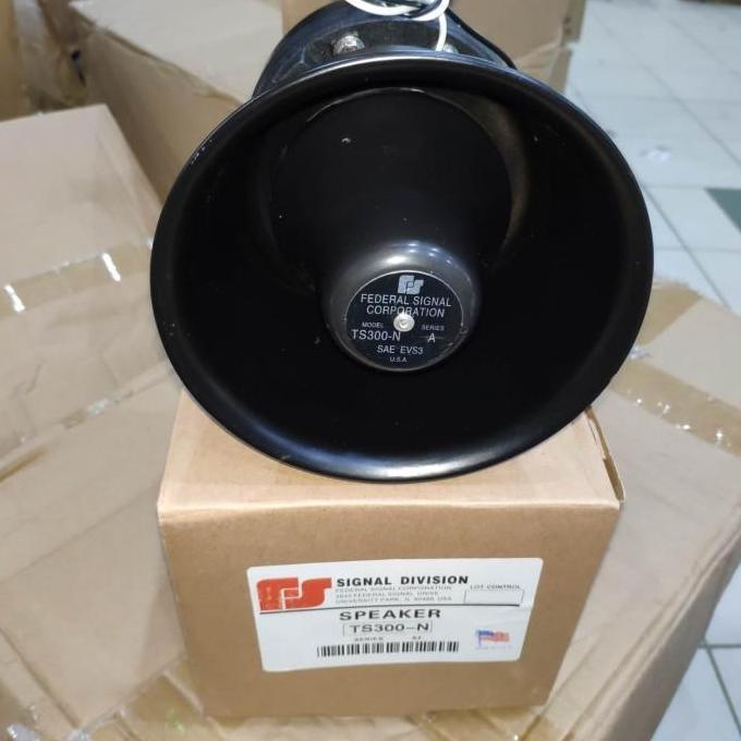 NARA Toaa black limited edition federal signal TS300N