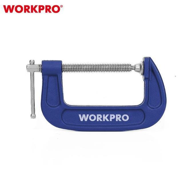 KEITH WORKPRO WP232019 100mm (4") C-Clamp (Penjepit Kayu)