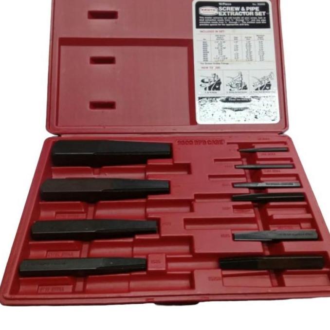 MYORINKA Screw Extractor Set 10 Pcs J9500B Proto Set Screw Extractor