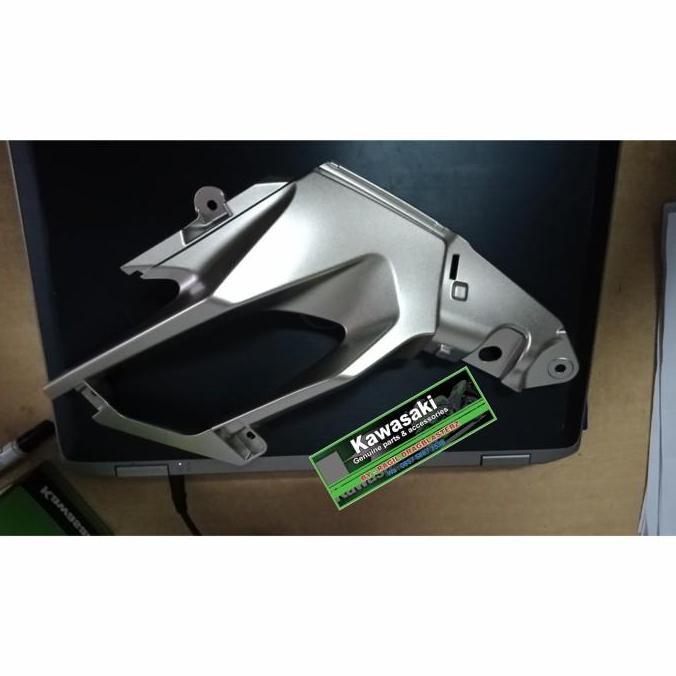 Cover Sirip Fairing Sirip New Ninja 250 Fi 2018 Silver Kiri Original