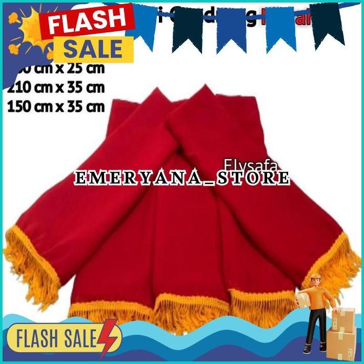 Selendang/sampur Tari Gandrung warna Merah SALE