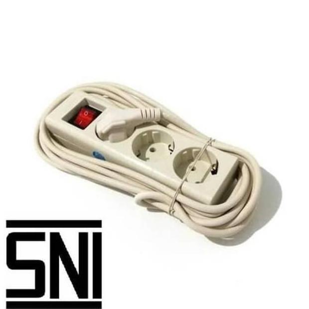 KABEL COLOKAN / ROL KABEL 3 Meter 3lubang/4lubang/5lubang